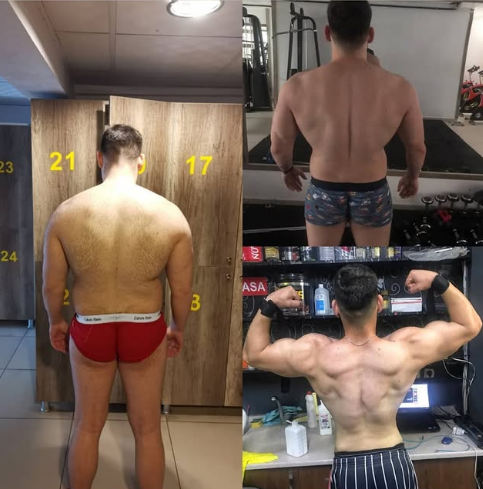 Elazig FitClub Academy vucut sekillendirme donusumu 5 aylik surec